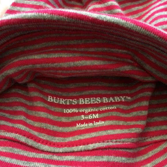 **SOLD** 4 Burt's Bees Baby Organic Hats 3-6 mos - Picture 2 of 2